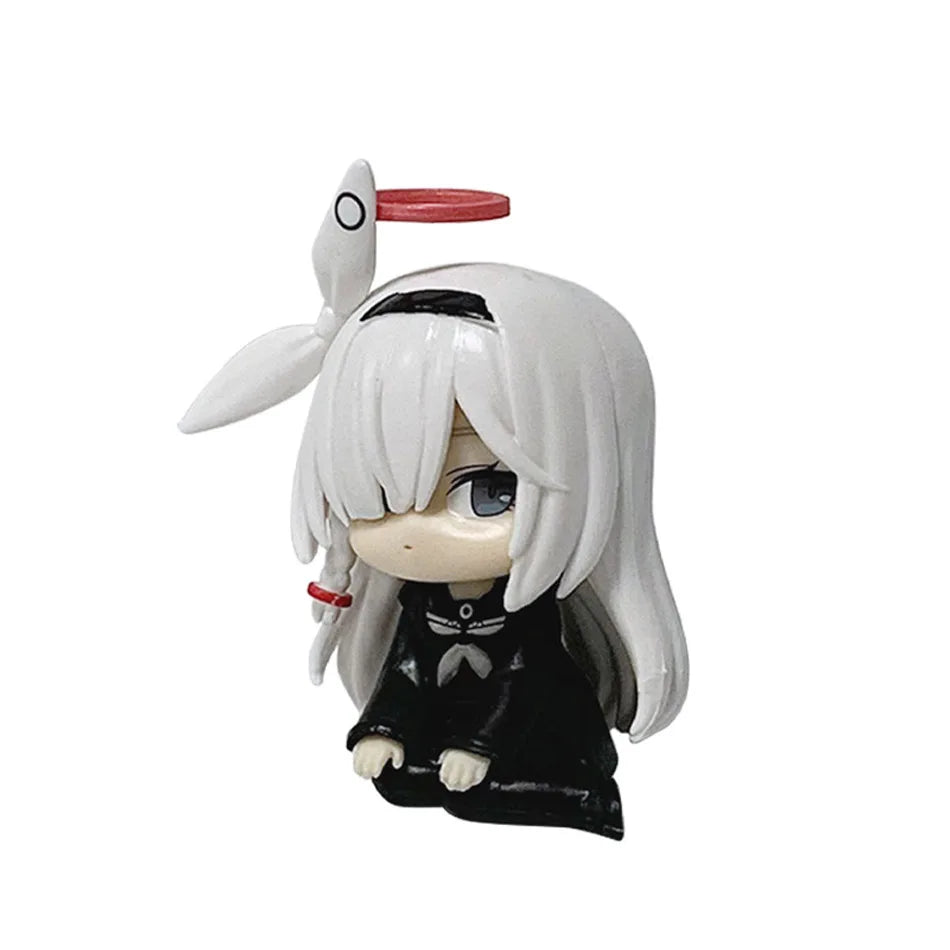 In Stock: Chibi Anime Figures - Plana / Arona Models from Blue Archive | Collectible Display Pieces, Christmas/New Year Gifts,