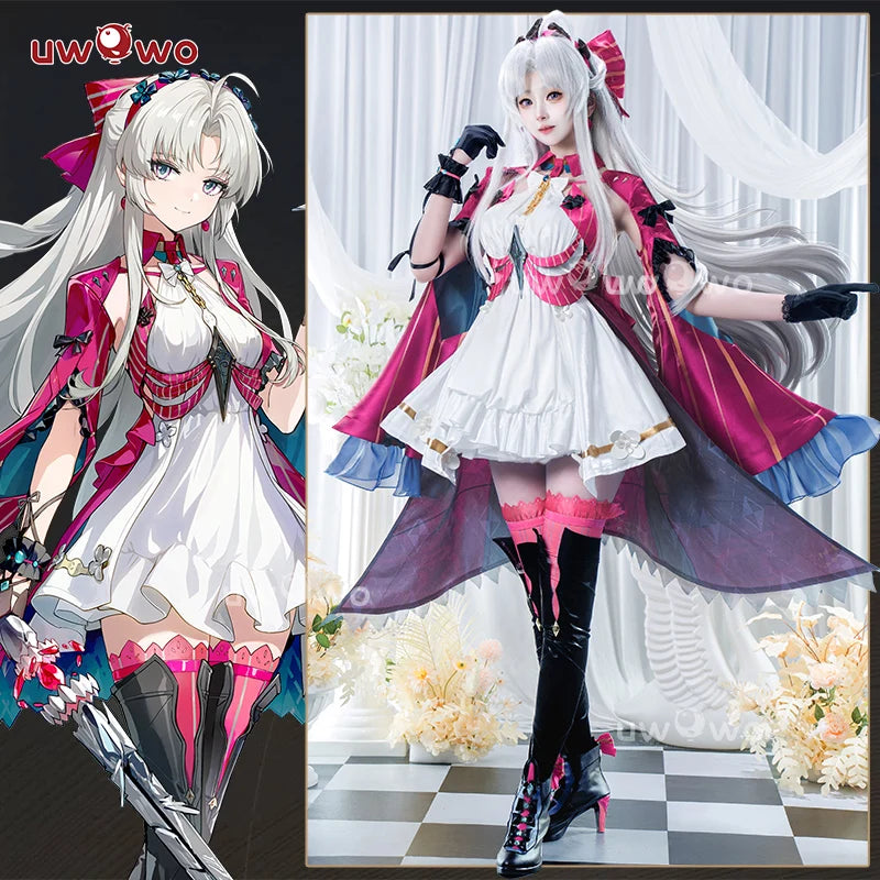IN STOCK UWOWO Carlotta Cosplay Game Wuthering Waves WuWa Carlotta Montelli Cosplay Costume Halloween Costume