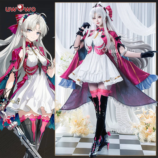 IN STOCK UWOWO Carlotta Cosplay Game Wuthering Waves WuWa Carlotta Montelli Cosplay Costume Halloween Costume