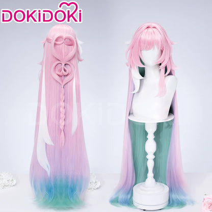 IN STOCK Evernight Cyrene Dan Heng Wig Game Honkai: Star Rail DokiDoki Dan Heng Permansor Terrae Horns Cyrene 120cm Wig