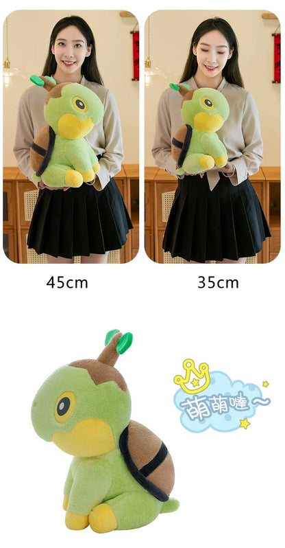 35/80cm Large Turtwig  Pokemon Plush Toys Anime Doll Cute Pillow Cartoon Giant Pokémon Plushie Stuffed Gift for Kids Christmas