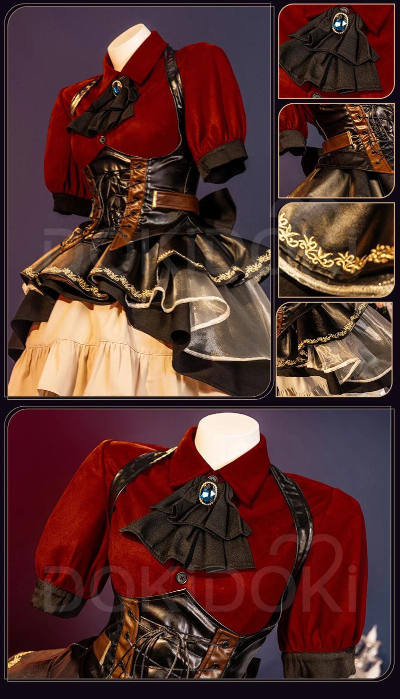 Togawa Sakiko Wakaba Mutsumi Uika Umiri Nyamu Cosplay BanG Dream! Ave Mujica【S-2XL】DokiDoki-R Plus Size