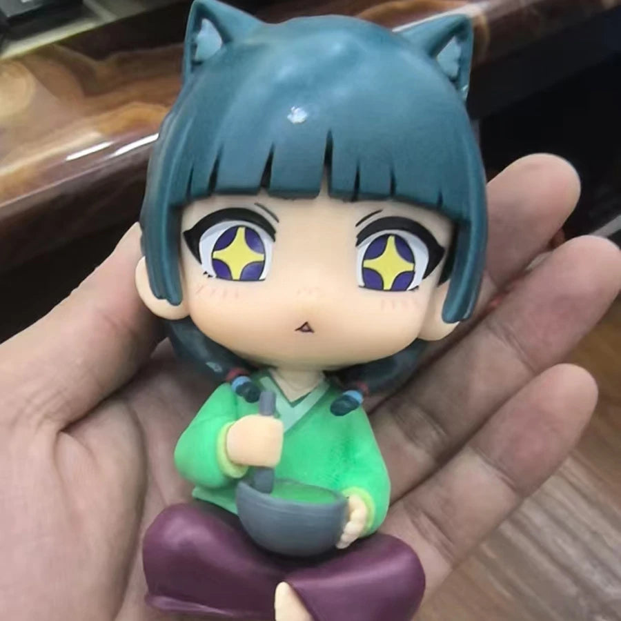 9cm Kusuriya no Hitorigoto Anime Figure Jinshi #2372 & Maomao #2288 PVC Adult Collectible Model Toy