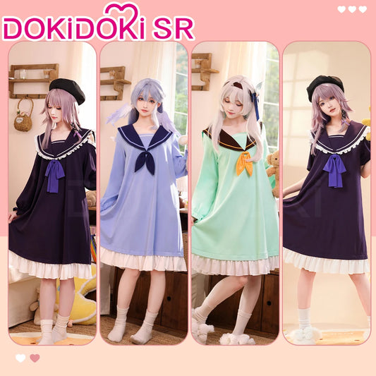 IN STOCK Robin Firefly Doujin Cosplay Costume Game Honkai: Star Rail DokiDoki-SR Women Summer Cute Pajamas