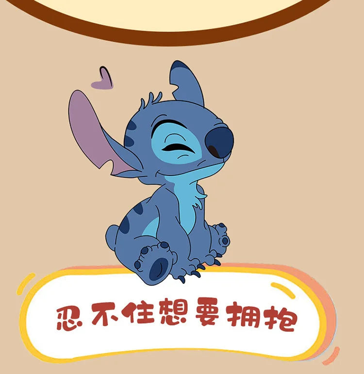 45/60/70cm Big Size Curly Stitch Disney Anime Plush Stuffed Doll Kawaii Coffee Plushies Pillow Ornaments Children's Holiday Gift