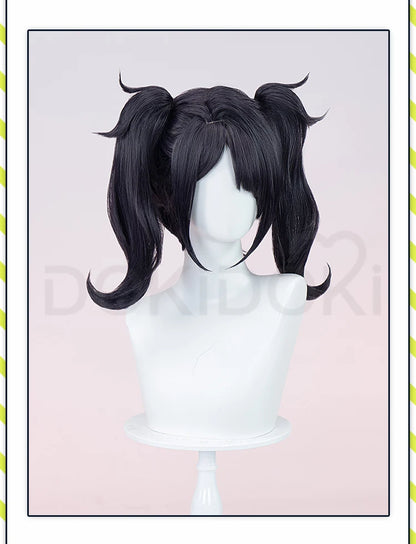 IN STOCK KAngel / Ame-chan Cospaly Wig Game NEEDY GIRL OVERDOSE Cosplay DokiDoki Halloween NEEDY GIRL OVERDOSE Cute Wig Free Cap