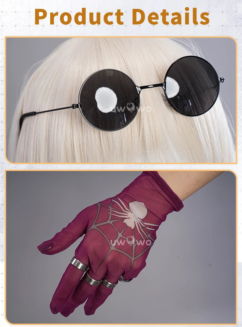 IN STOCK  UWOWO Cosplay Kafka Honkai: Star Rail Kafka Cosplay Costume スターレイル Honkai Impact Cosplay Role Play Outfit