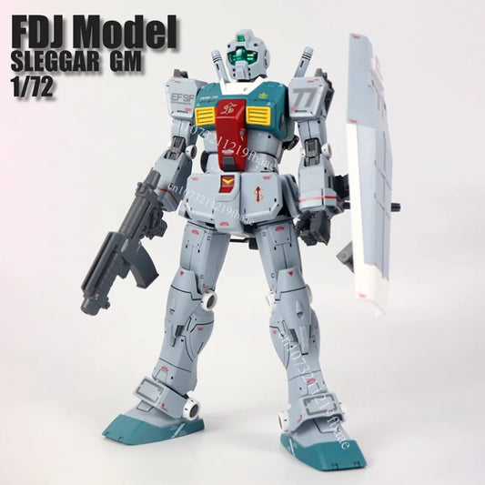 In Stock FDJ Model SLEGGAR GM 1/72 RGM-79 Assembly Model Kit Toys Action Figure Plastic Model Kits Toy Collectible Robot Gift