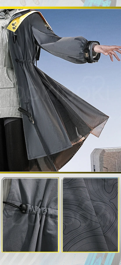 Endministrator A B Cosplay Costume Game Arknights DokiDoki-SR Men Endministrator Cosplay Mask Halloween