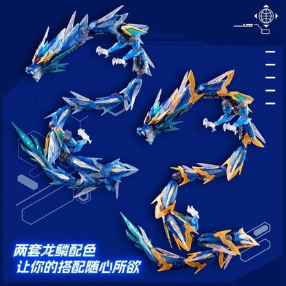 【In Stock】Magic Core AOBING MNP-XH03 Color-Transparent Version Alloy Frame 1/100 Assembly Model Kit Articulated Figure Toy gift