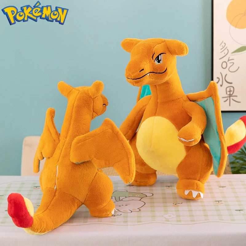 35/45/60CM Big Size Pokemon Charizard Plush Cartoon Anime Plushies Soft Doll Pillow Kawaii Stuffed Plushie Ornament Gift for Kid