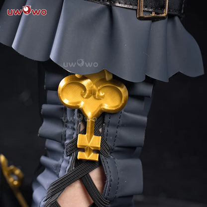 UWOWO Herta Shoes Boots Game Honkai Star Rail The Herta Witch Cosplay Shoes Boots with Accessory lloween Shoes