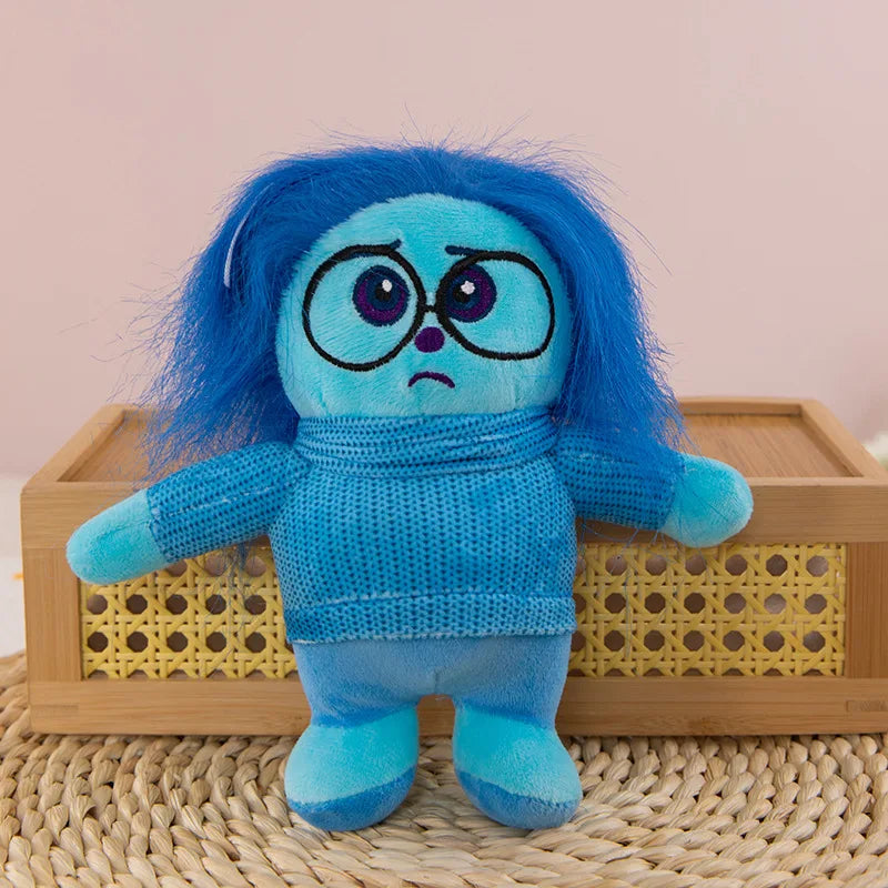 New Inside Out 2 Plush Anxiety Doll Cute Joy Fear Anger Disgust Sadness Riley Plushish Toys Collection Model Toy Birthday Gift