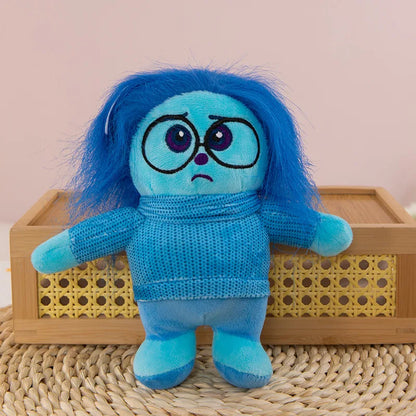 New Inside Out 2 Plush Anxiety Doll Cute Joy Fear Anger Disgust Sadness Riley Plushish Toys Collection Model Toy Birthday Gift