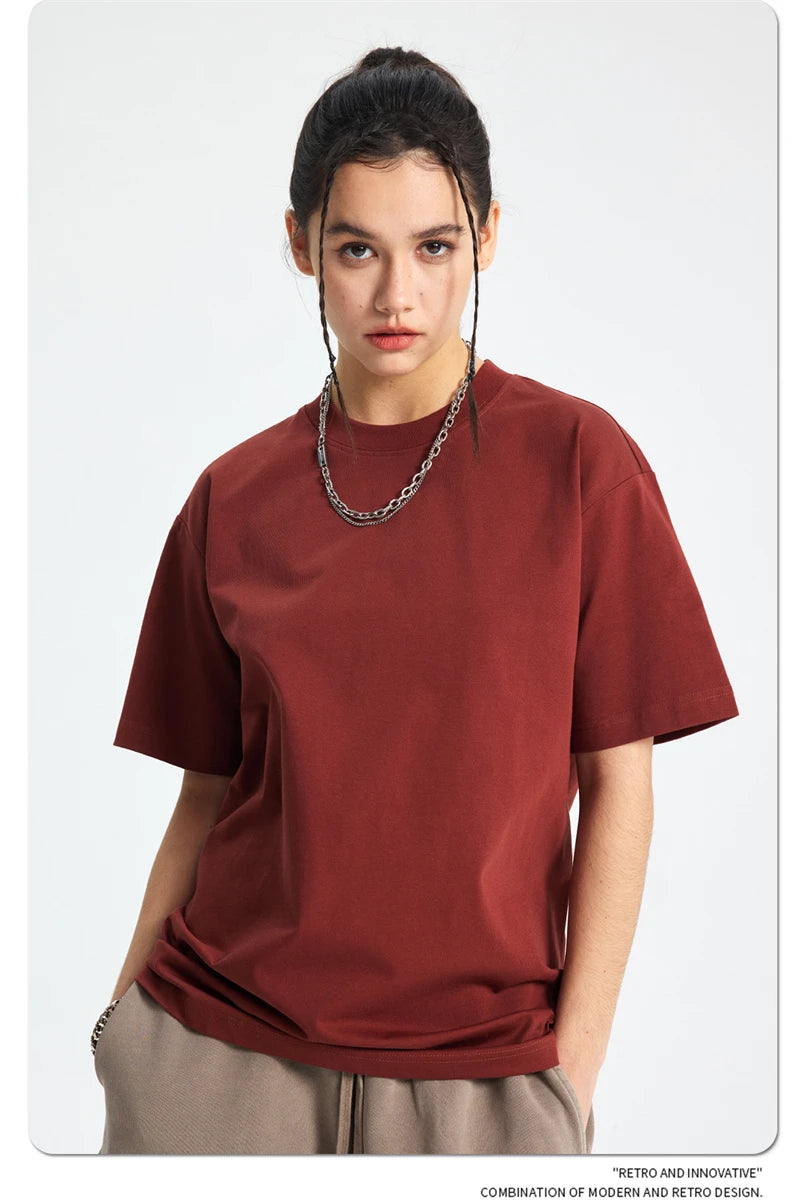 ZODF Fashion 2025 Summer Men Sorona T-Shirts Unisex Casual Cool Feeling Quick Dry O Neck 245gsm T Shirt Brand Tees HY1032