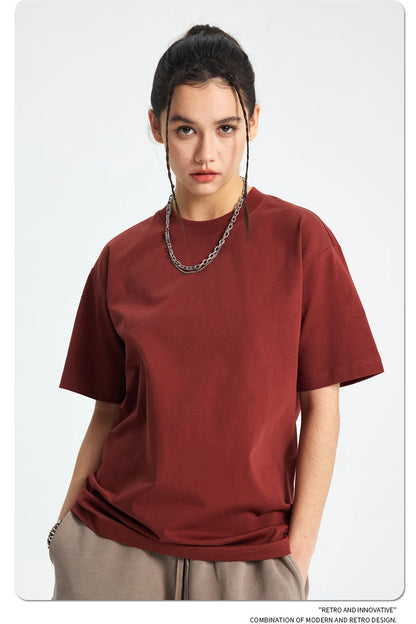 ZODF Fashion 2025 Summer Men Sorona T-Shirts Unisex Casual Cool Feeling Quick Dry O Neck 245gsm T Shirt Brand Tees HY1032