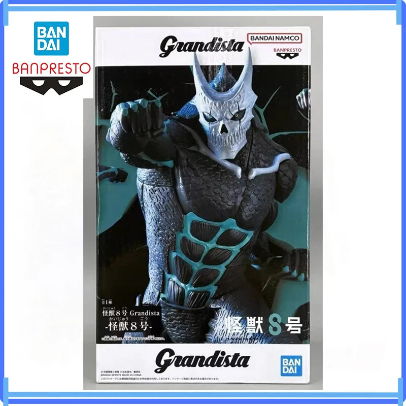 In Stock Original BANPRESTO Grandista Kaiju No 8 Figure Anime Model Genuine Boxed Toy