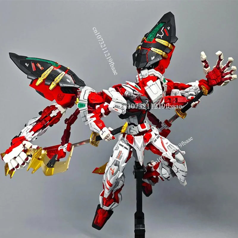 DABAN 8814 Astray Red Frame MG 1/100 MB MBF-P02 Orangutan Arm With Sword Hilt Assembly Model Kit Action Figure Model Toy Robot