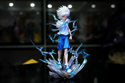 23cm Hunter Anime Figures Killua Zoldyck Figure Manga Action Figure Pvc Model Statue Collection Decoration Toys Gift Ornaments