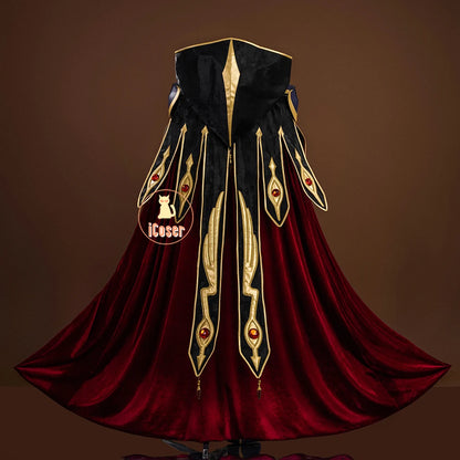 Anime Code Geass Suzaku Kururugi Cosplay Costume Wig Knight of Zero Uniform Long Cloak Halloween Party Women Men Props iCoser