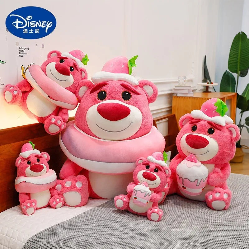 45/60/90cm Super Big Size Lotso Kawaii Disney Anime Plush Stuffed Doll Cartoon Decoration Plush Pillow Children's Holiday Gifts