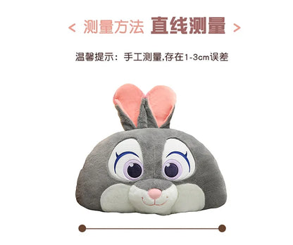 90x50cm Big Size Judith Laverne Hopps Anime Plush Stuffed Doll Zoo Tropolis Room Decorated Plushies Children Pillow Holiday Gift
