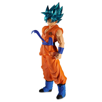 Banpresto Blood of Saiyans Son Goku 18cm PVC Figure - 1-Son Blue Hair