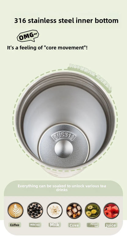 Disney Zootopia Coffee Mug Judy Nick 520ML 304 Stainless Insulated Cup Cartoon Thermos Cup Kids Student Water Cup Holiday Gift