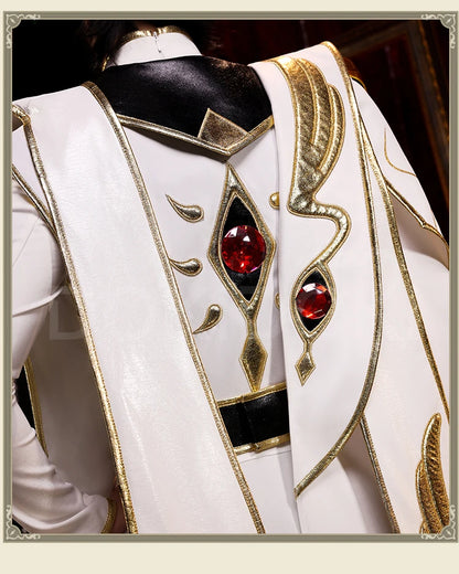 IN STOCK Lelouchh Lamperougee C Cosplay Anime【S-2XL】DokiDoki-SR Men Emperor C Queen Lelouchh Cosplay Plus Size Halloween