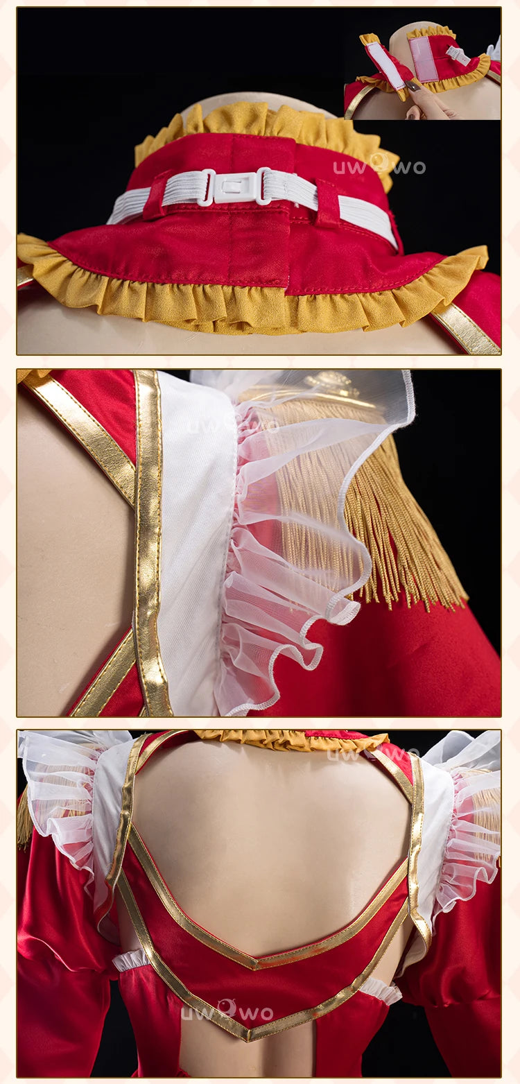 IN STOCK UWOWO Neroo Cosplay Game Fatee/Grandd Orderr Neroo Maid Dress Cosplay Costume Halloween Costume