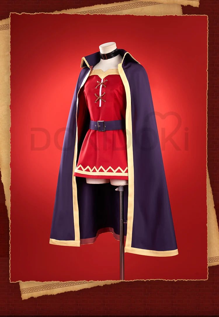 Meguminn Cosplay Anime Cosplay Costume DokiDoki-R Meguminn Costume With Shoes Cover Women Cosplay