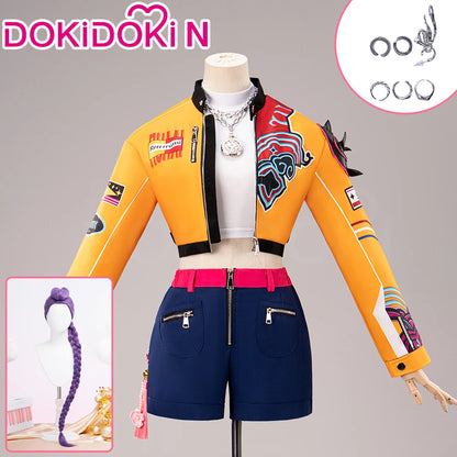 【Last Batch】IN STOCK Rumii Zoeyy Miraa Cosplay Costume【XS-3XL】DokiDoki-N Women Costume Wig Family Rumii Cosplay Plus Size