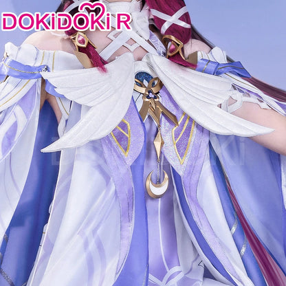Columbina Cosplay Costume Genshin Impact【S-2XL】DokiDoki-R Nod-Krai Women Dress Columbina Hypersalenia Plus Size