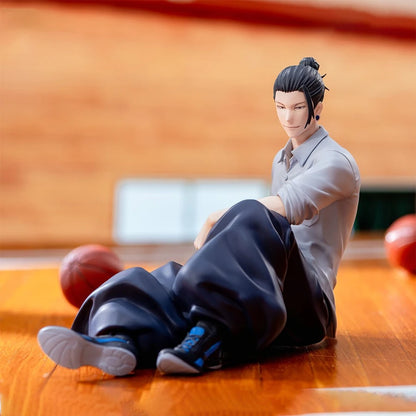 11cm Jujutsu Kaisen Anime Figure Sitting Gojou Satoru Action Figure Handsome Geto Suguru Figurine PVC Collection Model Doll Toys