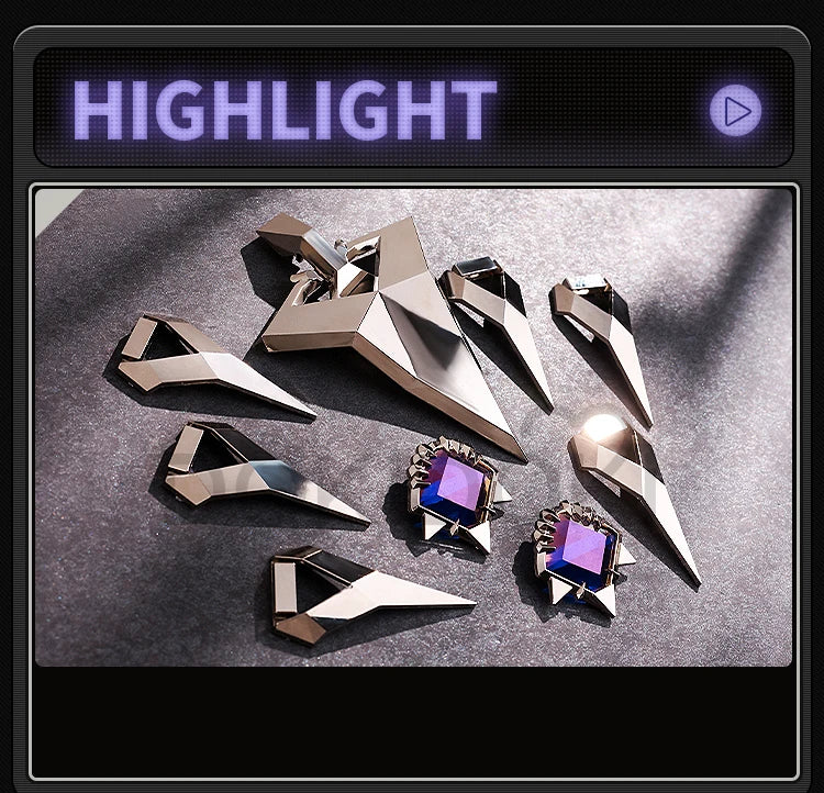 IN STOCK Vivian Banshee Cosplay Costume Game Zenless Zone Zero DokiDoki-SR Vivian Cosplay Metal Accessories ZZZ