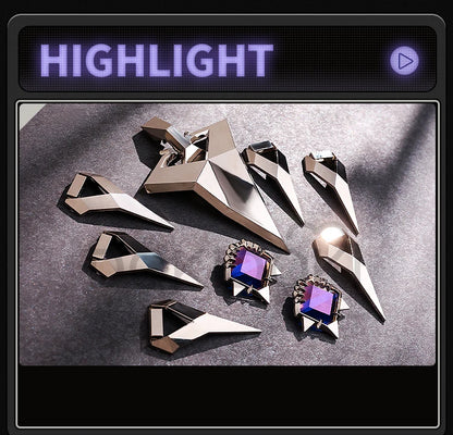 IN STOCK Vivian Banshee Cosplay Costume Game Zenless Zone Zero DokiDoki-SR Vivian Cosplay Metal Accessories ZZZ