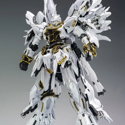 【IN STOCK】COMET Model MG 1/100 MSN 06S Sinanju White Assembly Model Kits Anime Action Figure Robot Model Christmas Toy Gift
