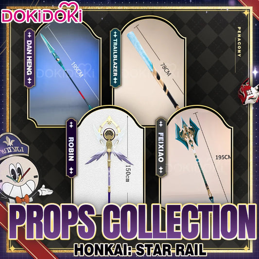 IN STOCK Dan Heng Stelle Caelus Robin Firefly Cerydra Phainon Cosplay Props Game Honkai: Star Rail Cosplay DokiDoki Props