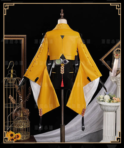 iCoser Yixuan Cosplay Costume Wig Zenless Zone Zero Uniform Headwear Yunkui Summit Halloween Party for Women Girls Festival Prop