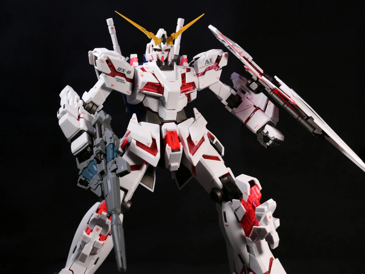 Bandai RX-0 Unicorn OVA Fighter Mecha Model 1/100 ABS