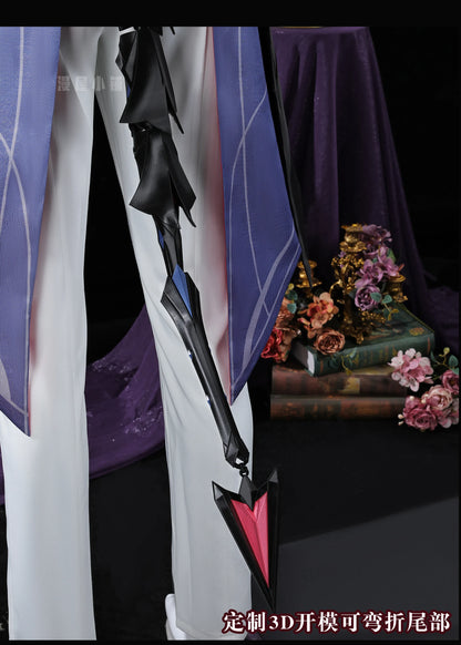 Genshin Impact Durin Cosplay Costume Wig Uniform Game Role Play Outfit Headwear Halloween Party for Women Men Carnival Cos Props