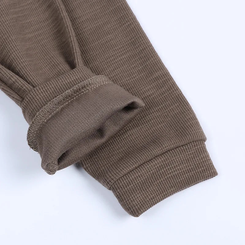 Boys Long Sleeved Clothing Baby Children Big Ears Rabbit Bodysuit Girl Baby Hooded Zipper Creeper Romper 0 to 3 6 9 12 18 Months