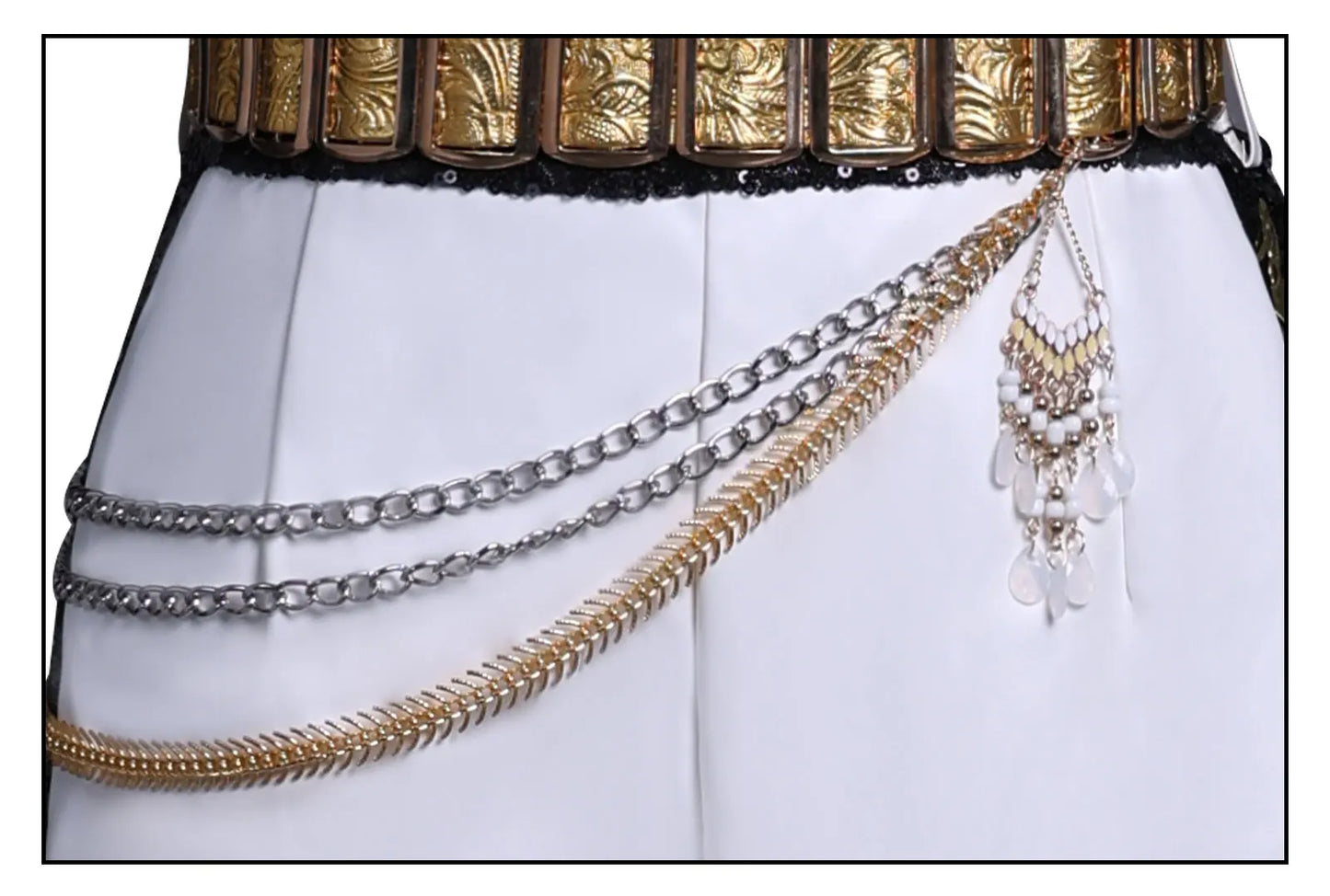 KPop Demon Hunters Rumi Cosplay Costume Black Gold Stage Costume Uniform Huntrix Golden Outfit Halloween Party for Women Girls