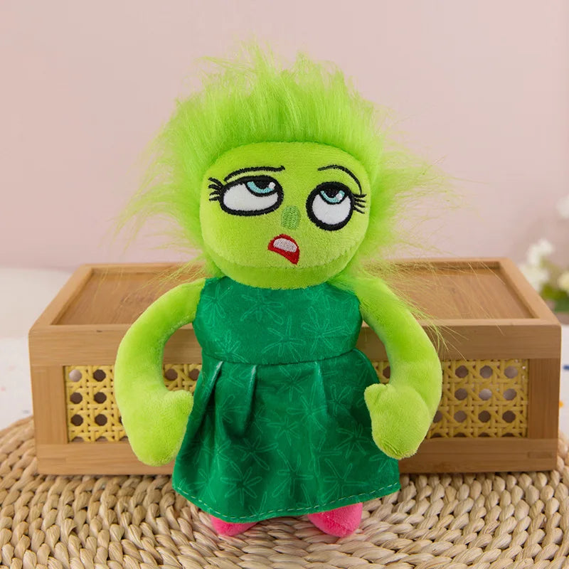 New Inside Out 2 Plush Anxiety Doll Cute Joy Fear Anger Disgust Sadness Riley Plushish Toys Collection Model Toy Birthday Gift