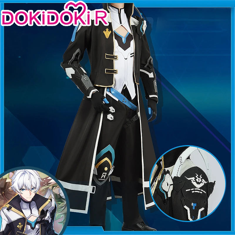 Kevin Kaslana Otto Apocalypse Cosplay Game Honkai Impact 3rd 【S-2XL】DokiDoki-R Kevin Cosplay Costume Honkai Cosplay  Plus Size