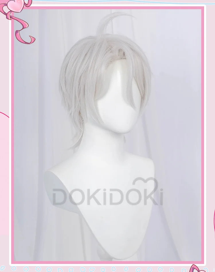 IN STOCK Vanitas Noe Archiviste Wig Anime The Case Study of Vanitas Cosplay Wig DokiDoki Vanitas no Karte Black Hair Earrings