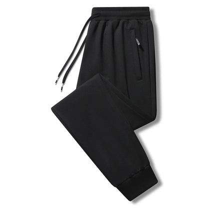 Chrlck Men’s Tight Sweatpants Straight Jogging Pants Casual Sport Running Trousers Spring Summer - Tight-Black / L