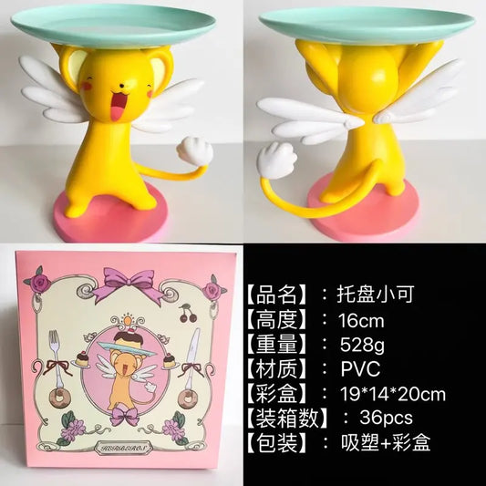 Cardcaptor Sakura Tray Keroberos Anime Figure Model Statue Boxed Collectible Desktop Decoration Gifts Boxed Figurines Gifts