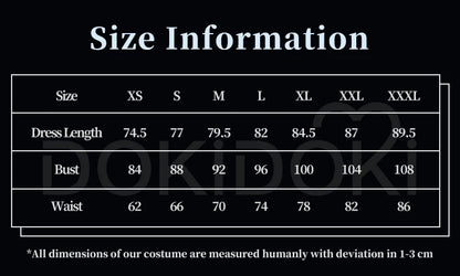 Mizi Cosplay Costume Anime Alien Stage Cosplay【XS-3XL】DokiDoki-R Women Christmas Cute Dress Costume Mizi Cosplay Plus Size