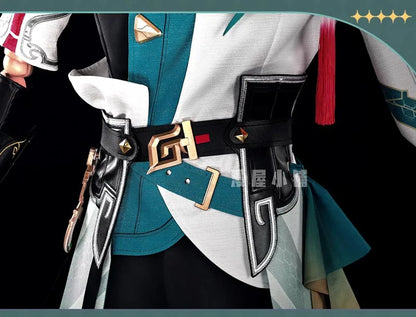 Honkai Star Rail Dan Heng Cosplay Costume Wig Permansor Terrae Uniform New Skin Headwear Halloween Party for Women Men Cos Props